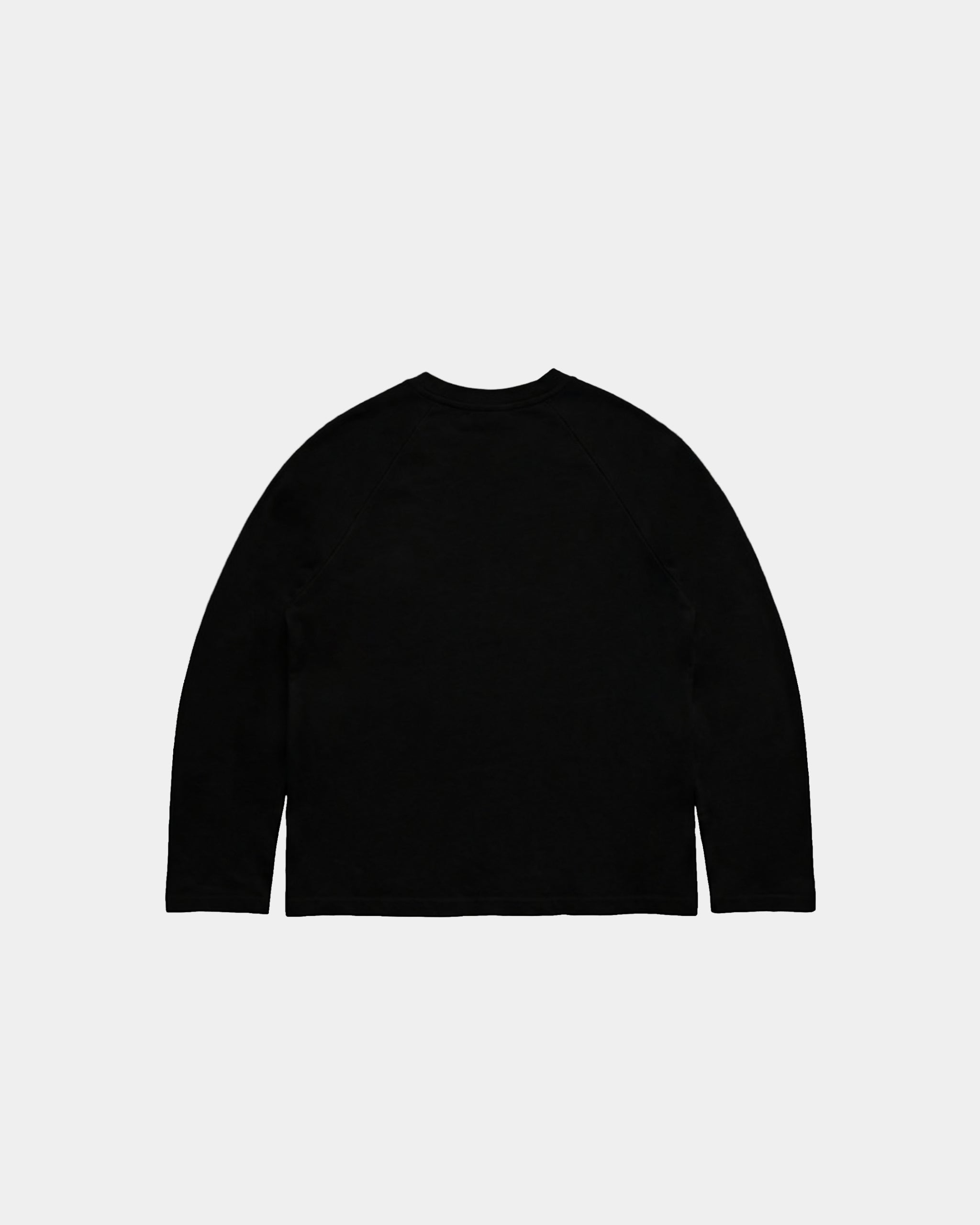 Boxy Oversized Black Longsleeve