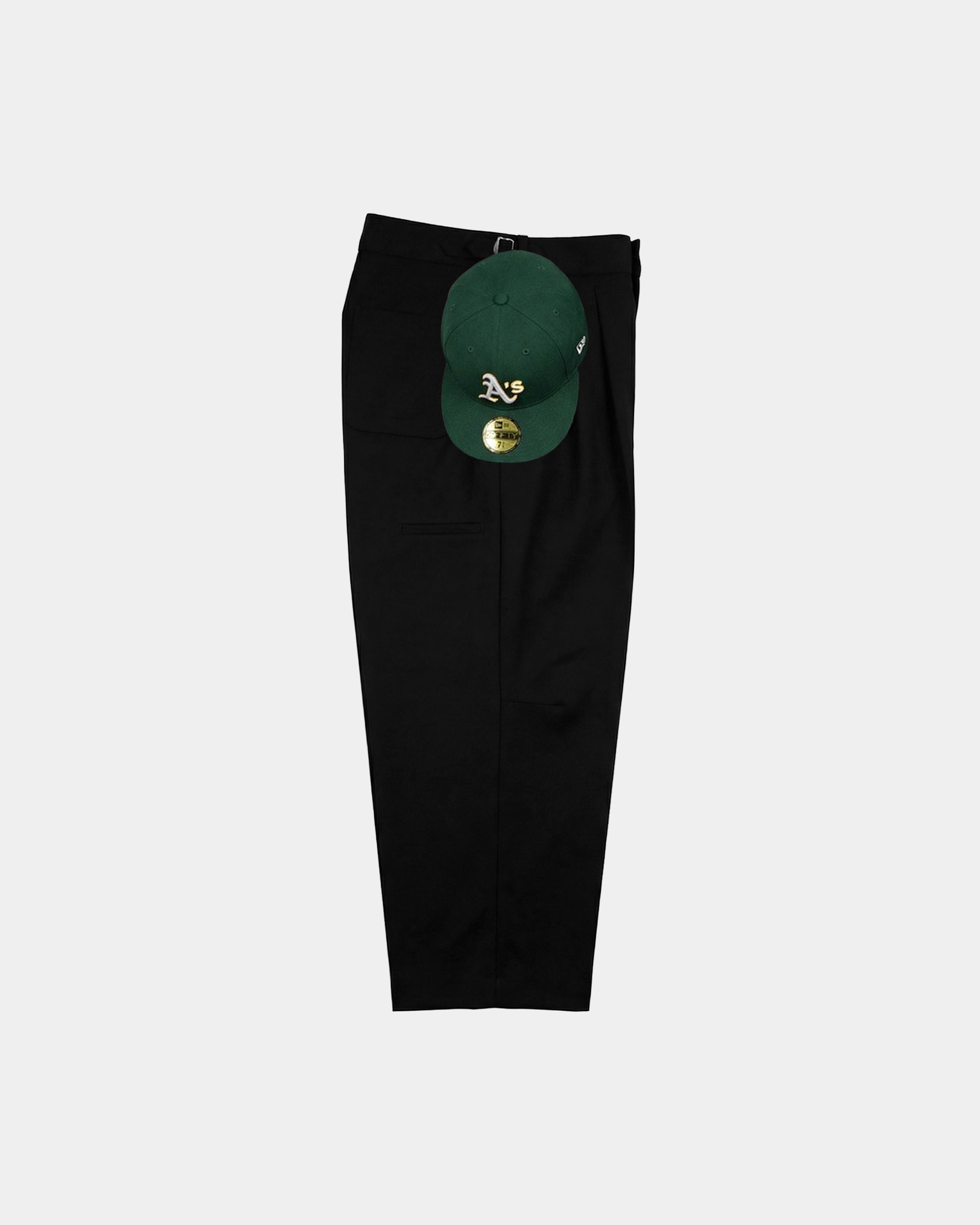Classic Pleated Baggy Trousser