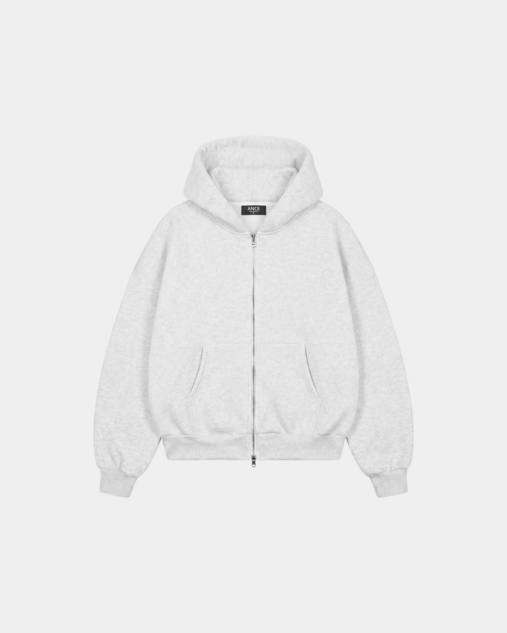 Sweat à capuche zip oversize et boxy fit
