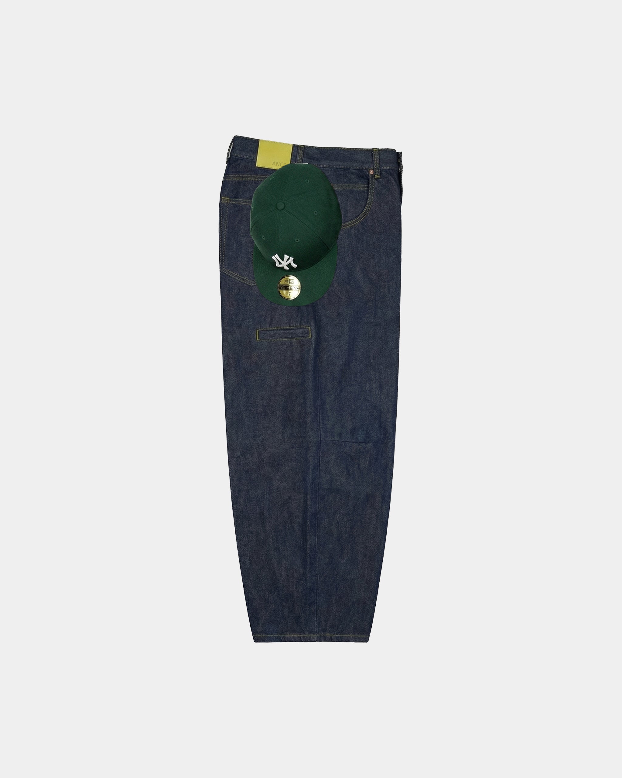 Indigo Balloon Baggy Jean