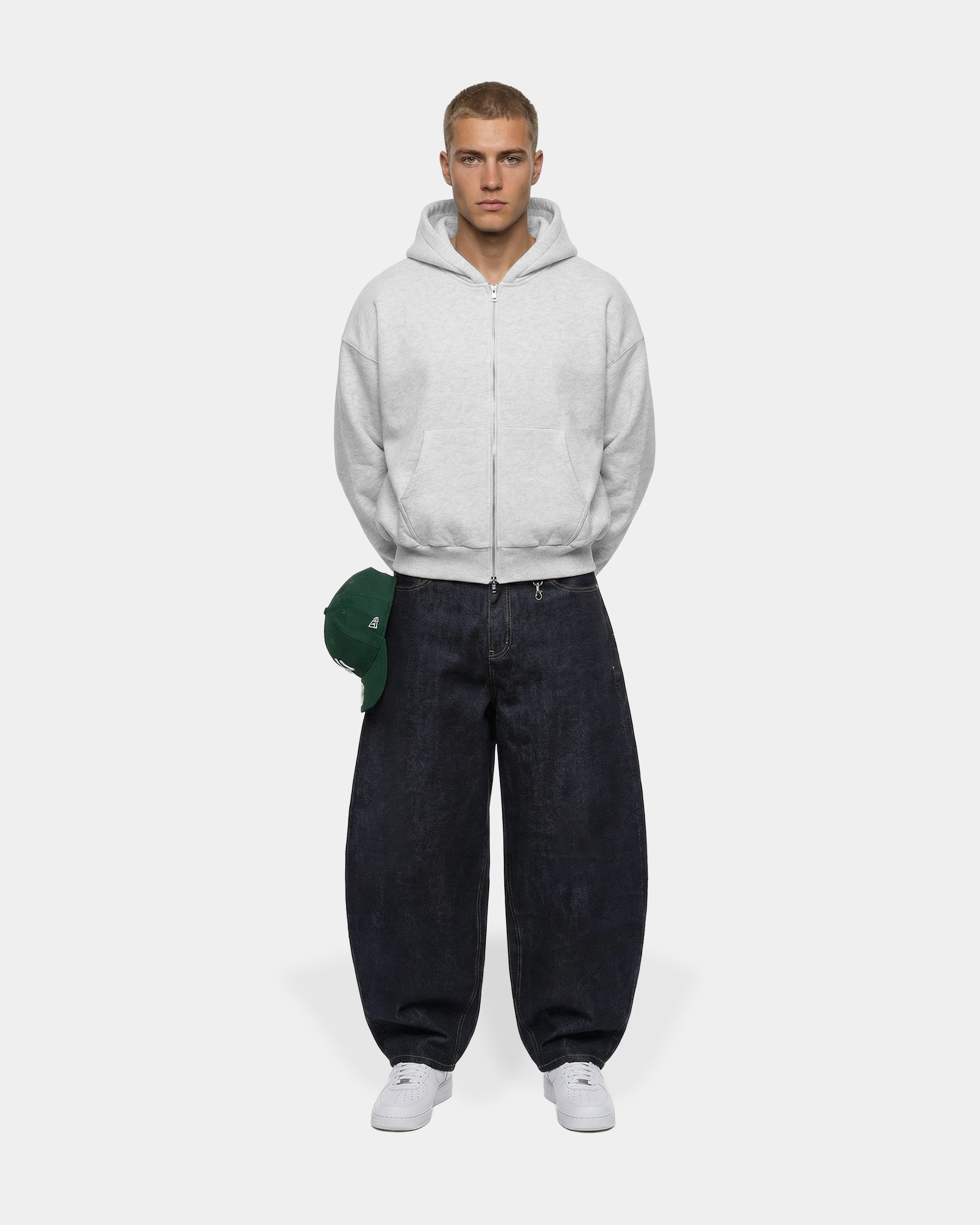 Indigo Balloon Baggy Jean