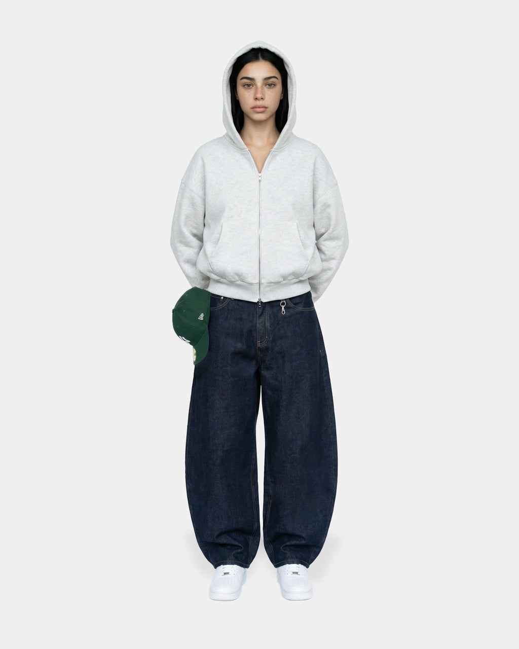 Indigo Balloon Baggy Jean