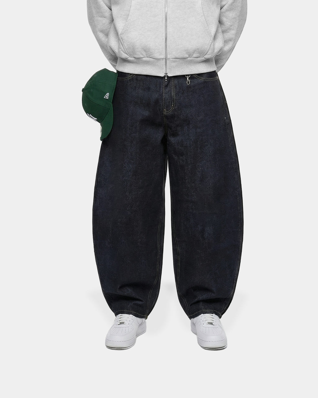 Indigo Balloon Baggy Jean