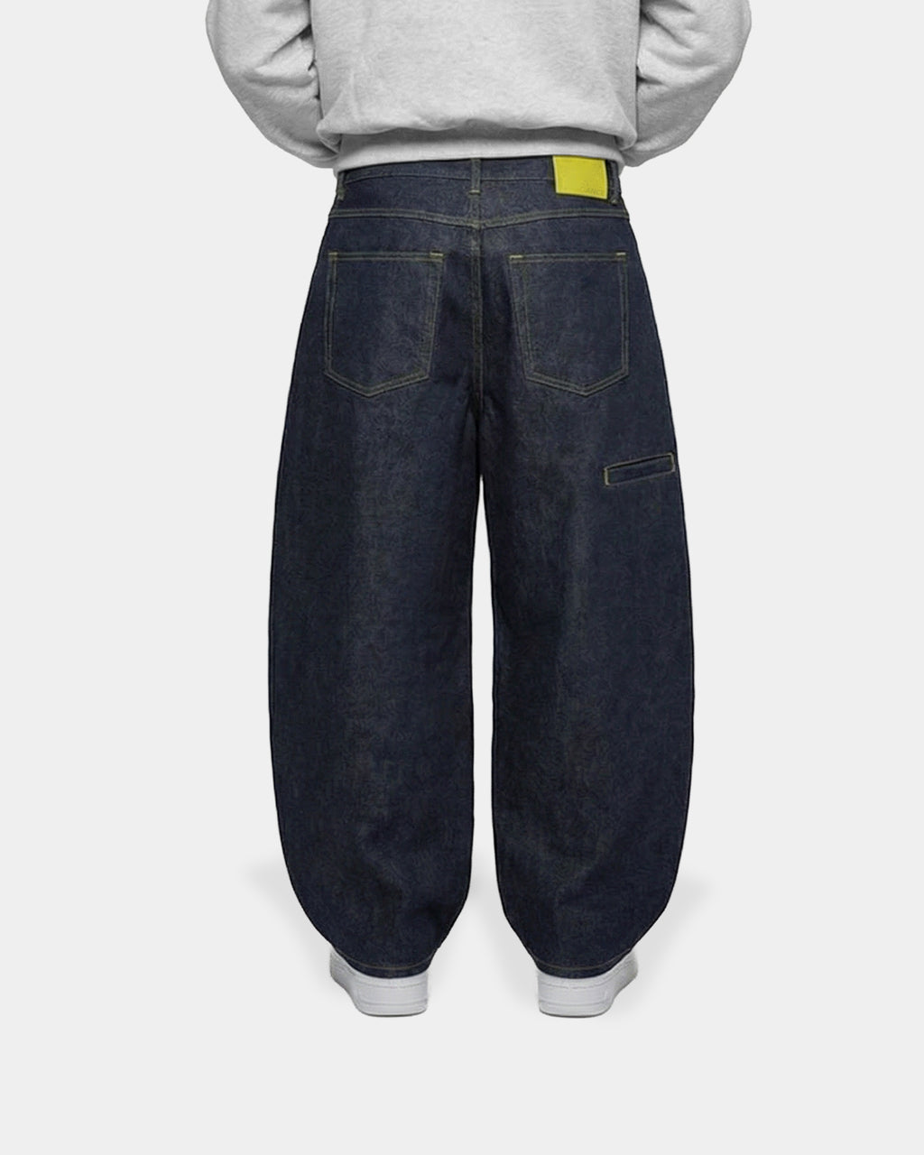 Indigo Balloon Baggy Jean