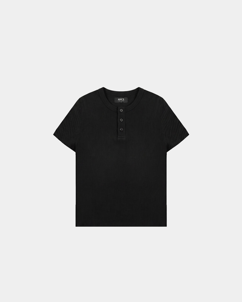 Black Henley T-shirt