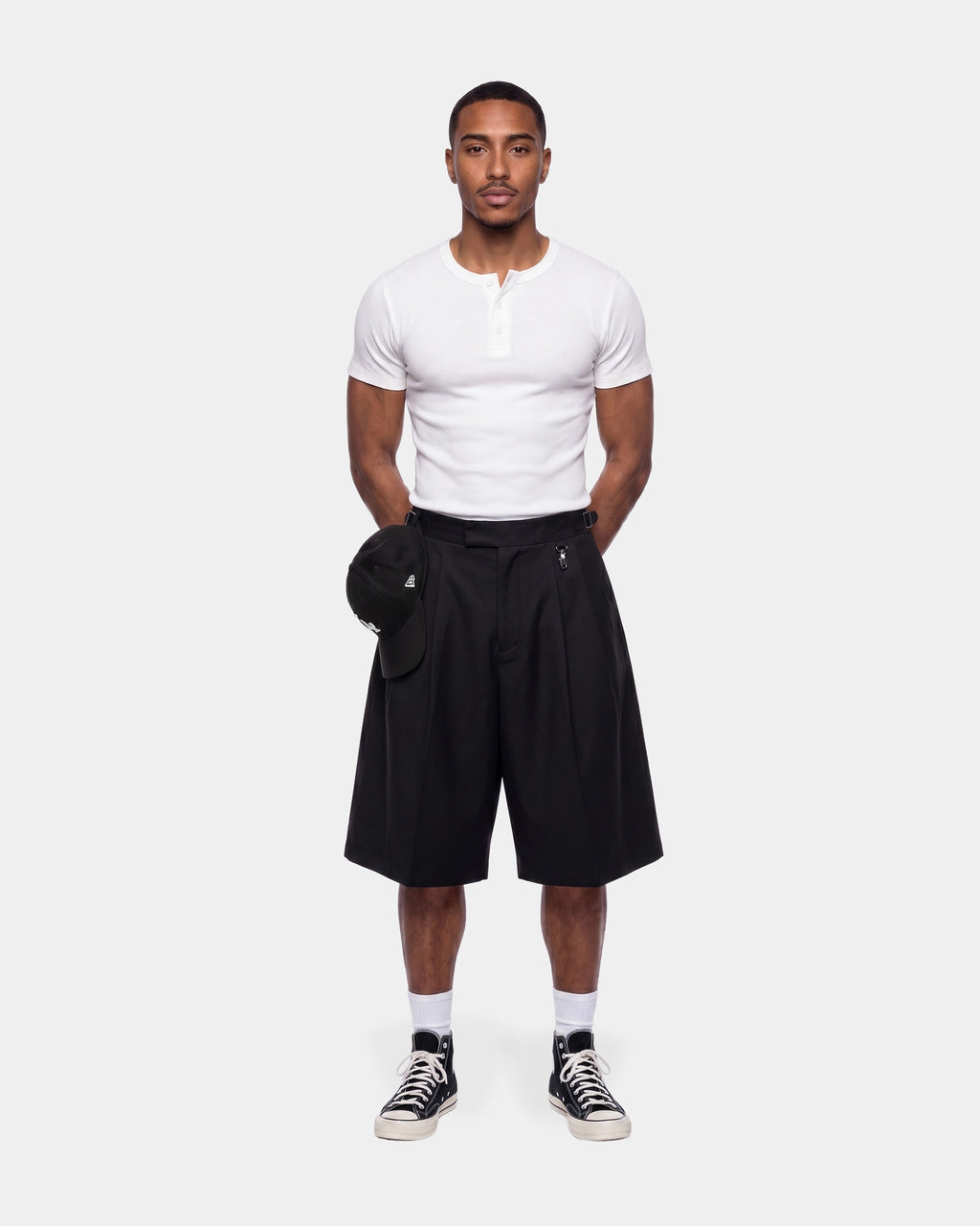 White Henley T-Shirt