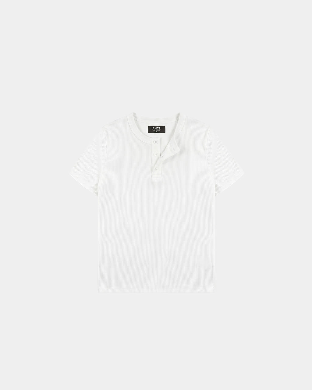 White Henley T-Shirt