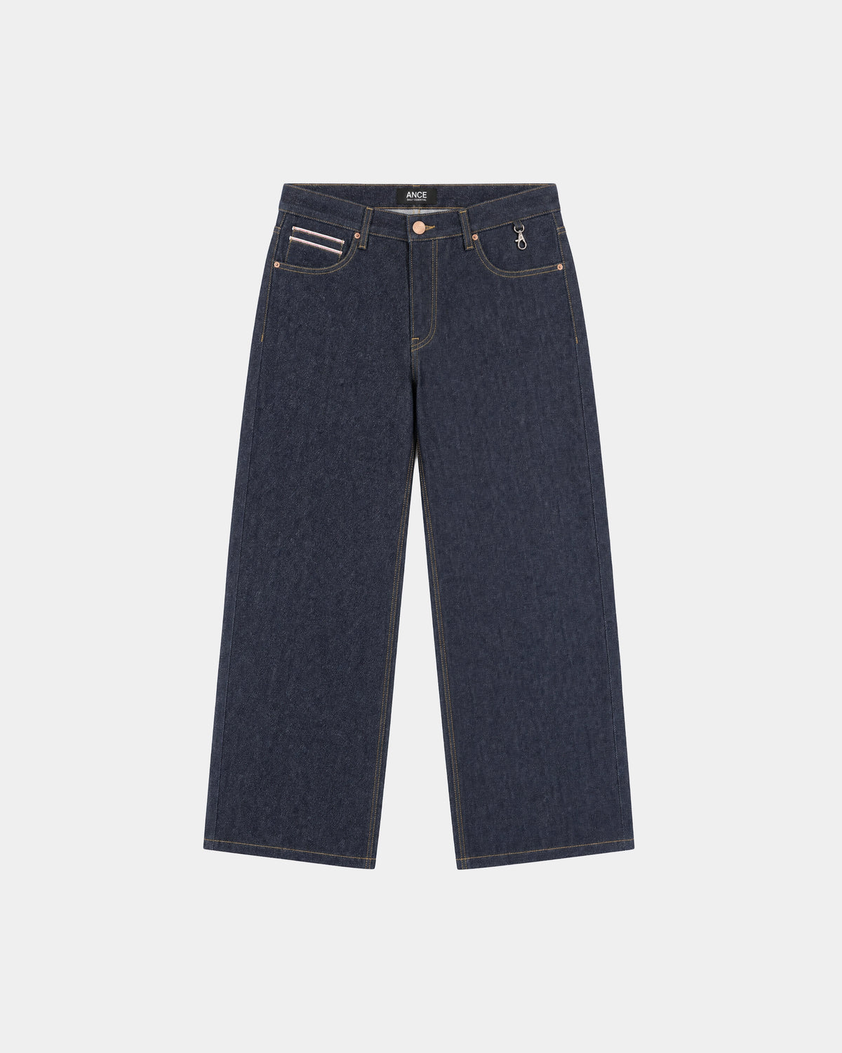 Raw Selvedge Straight Fit Jeans