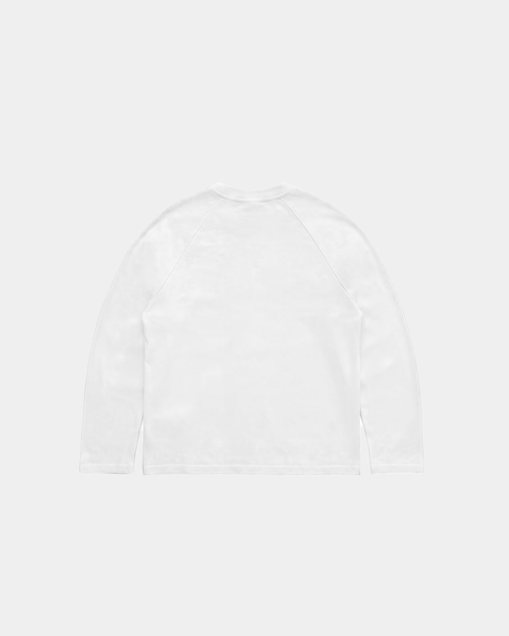 Boxy Oversized White Longsleeve