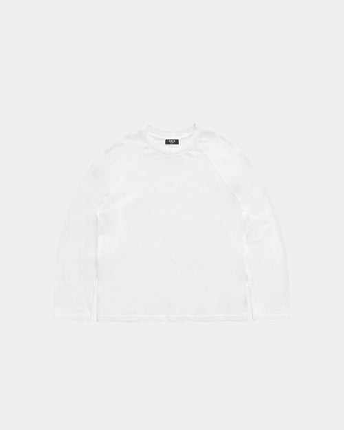 Boxy Oversized White Longsleeve